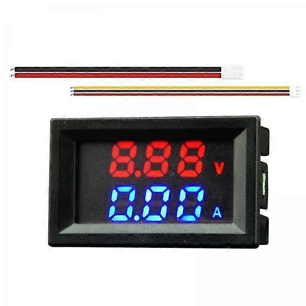 4xMini DC Digital Multimeter Car Current Tester DC4~30V Digital Voltmeter