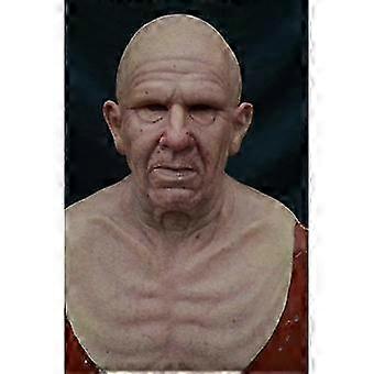 ラテックスパーティー Props_yリアルな男の顔カバーマスク男性の変装ハロウィーン