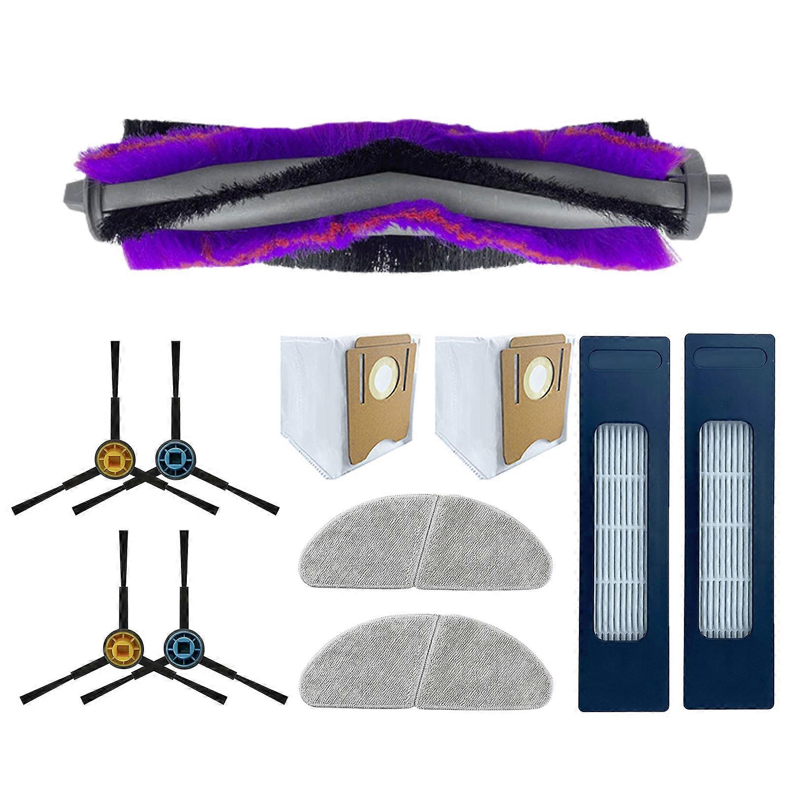 For S8/S8+ Robot Vacuum Cleaner Part Main Brush Side Brush Filter Mopping Pad Clean Brush Dust Bags Replacement