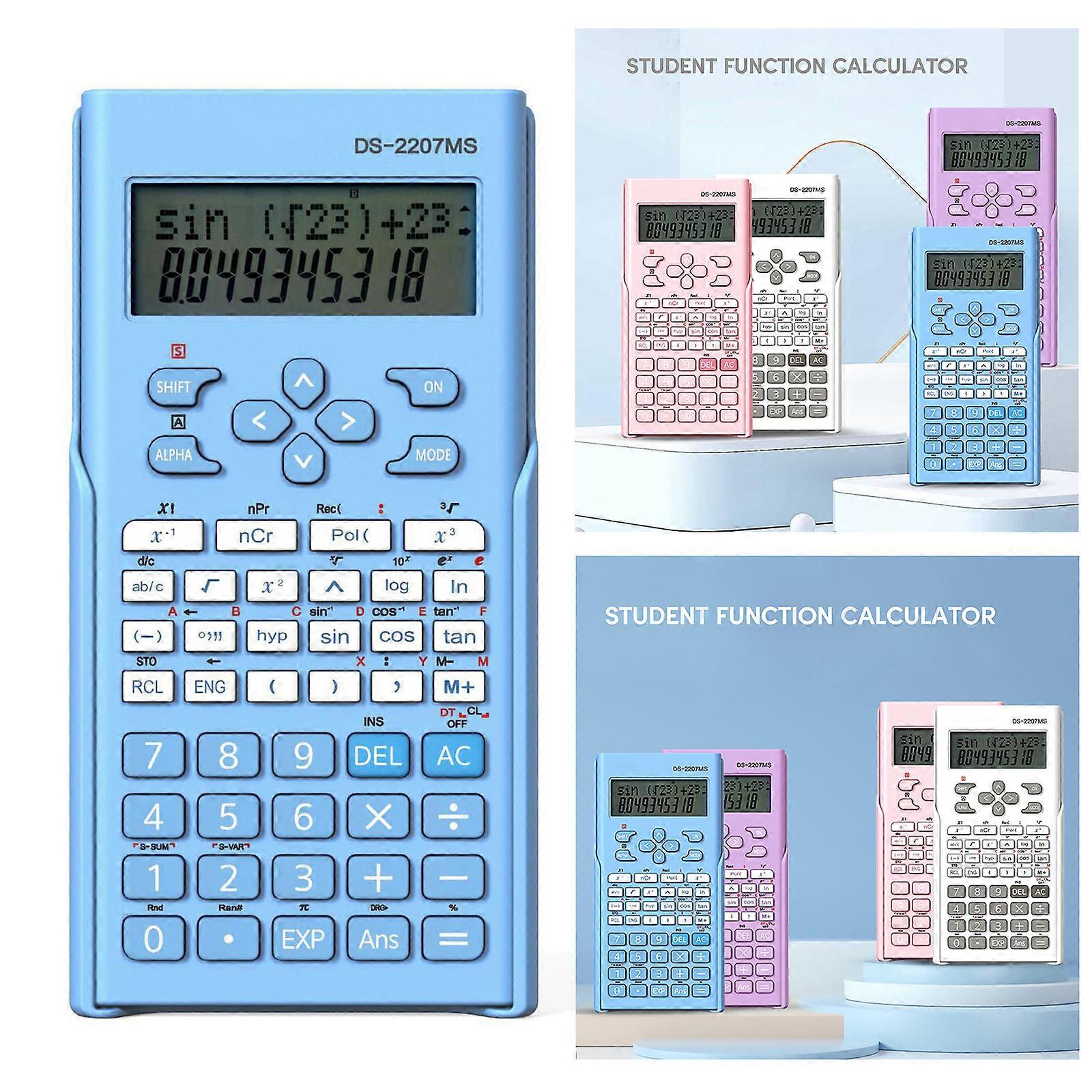 Multifunctional Exam Calculator Students Function Calculatord  2-Line Display