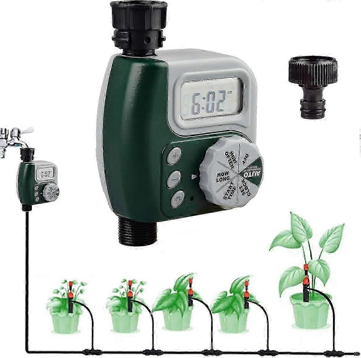 Baoye Single Outlet Programmable Hose Faucet Timer Digital Water Timer With Rain Delay Automatic Irrigation System Hose Watering Timer For Garden