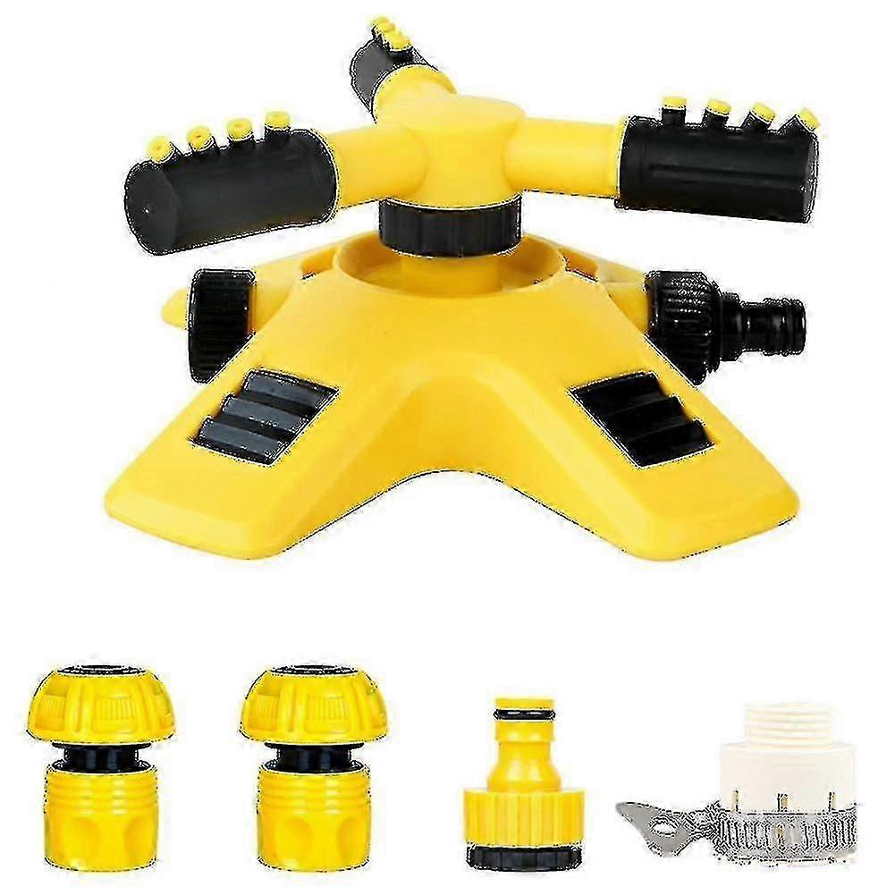 360 Degree Automatic Rotating Sprinkler Nozzle 6 Inch Sprinkler Set
