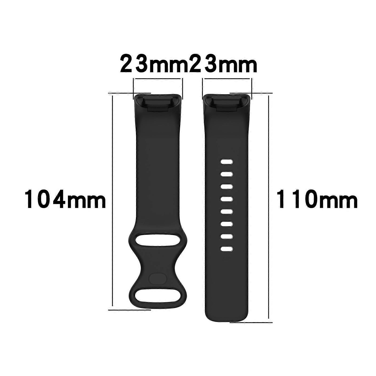 Adjustable Silicone Sport Strap for Fitbit Charge 5 - Quick Release, Multiple Colors