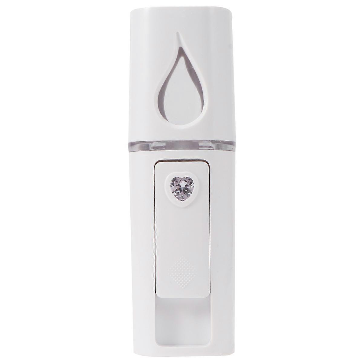 Portable Nano Mist Sprayer with Mirror – Lightweight Handheld Face Steamer for Skin Hydration, Travel & Daily Use