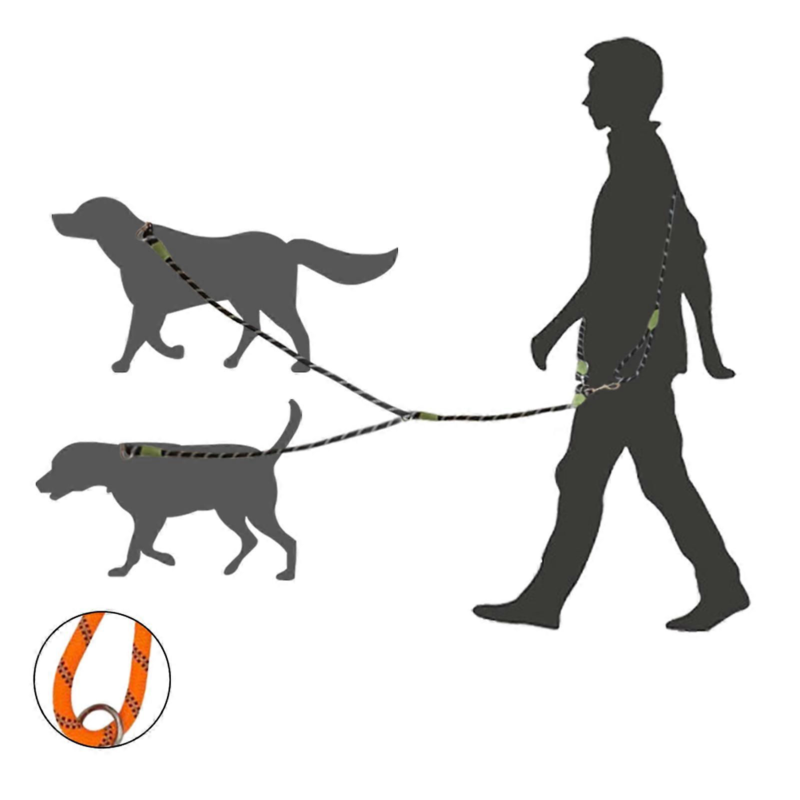 Hands-Free Nylon Dog Leash 90x4x2cm Adjustable Reflective