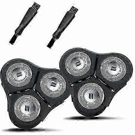 Ensemble complet de 2 têtes de rasoir de rechange - livré avec un emballage adapté à une marque spécifique