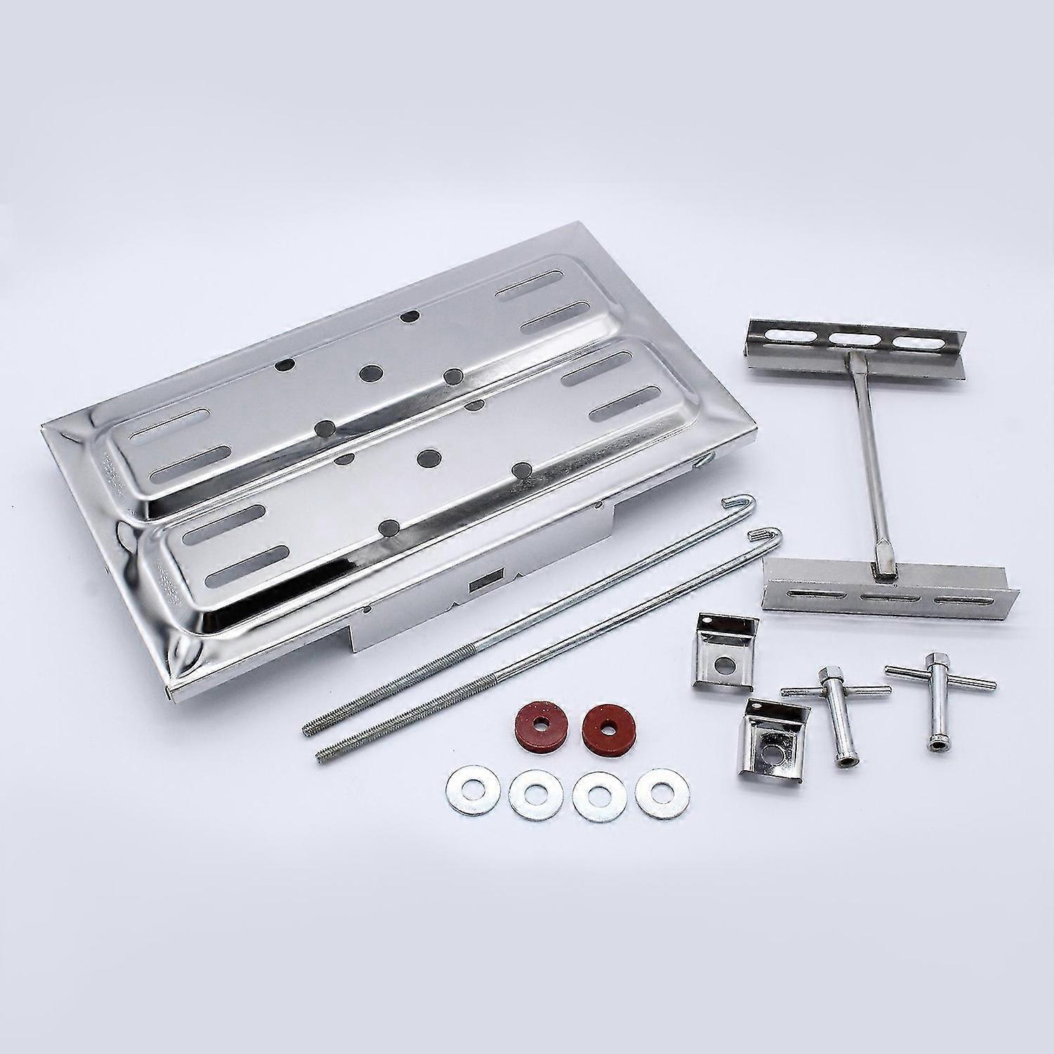 Battery Tray Adjustable Hooks 7 1/2 x 13 1/4 Inch Car Accessories