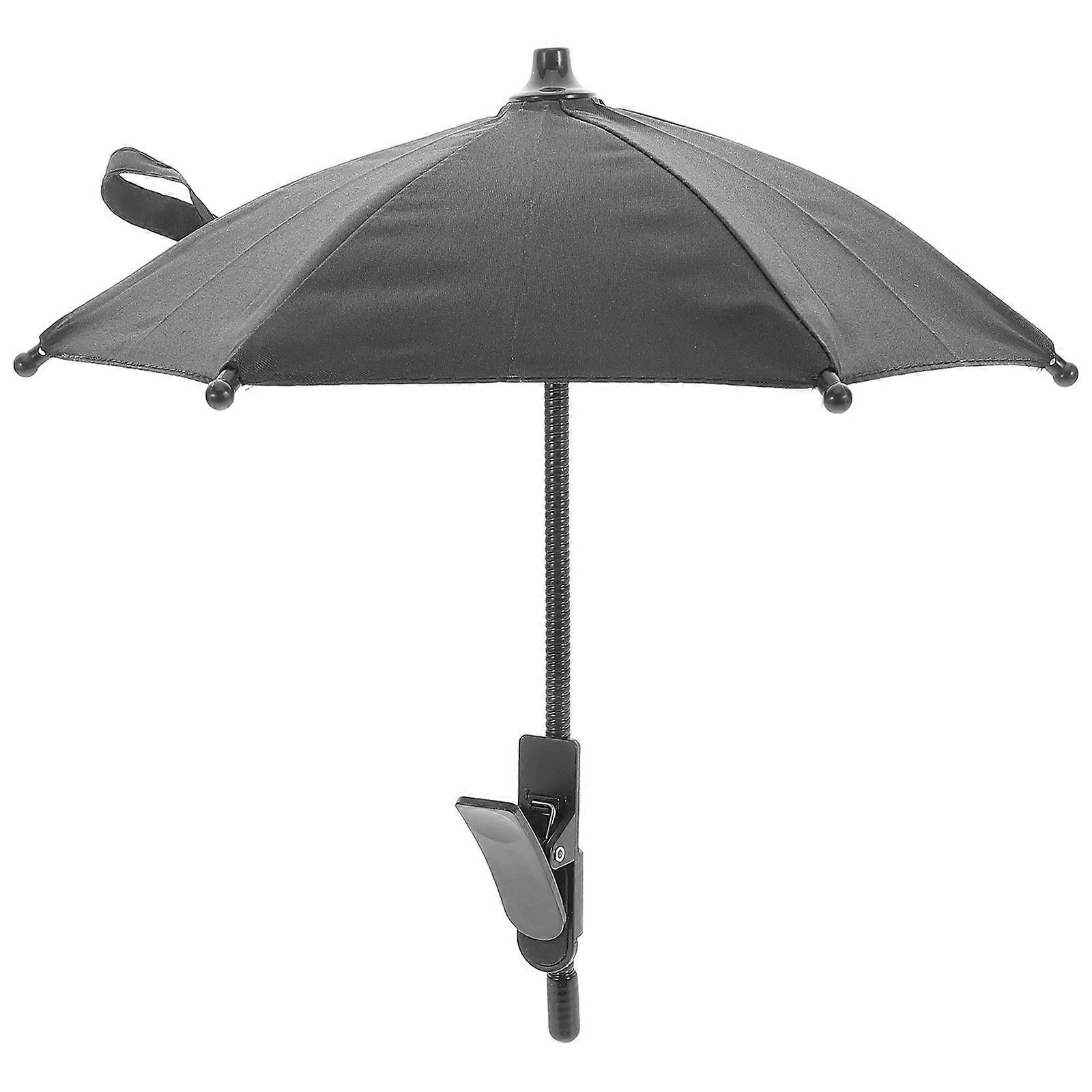 Mini Umbrella Mount, Provides Sun and Maintains Screen Readability