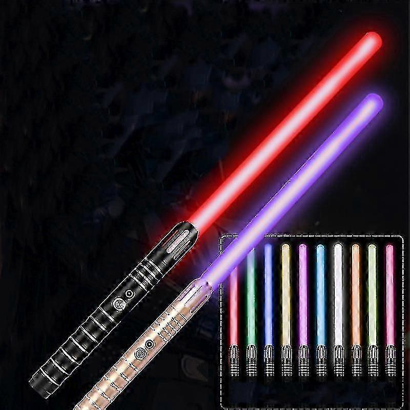Light Saber Laser Sword Rgb 10 Colors Changeable Electronic Light Sword Fx Sound