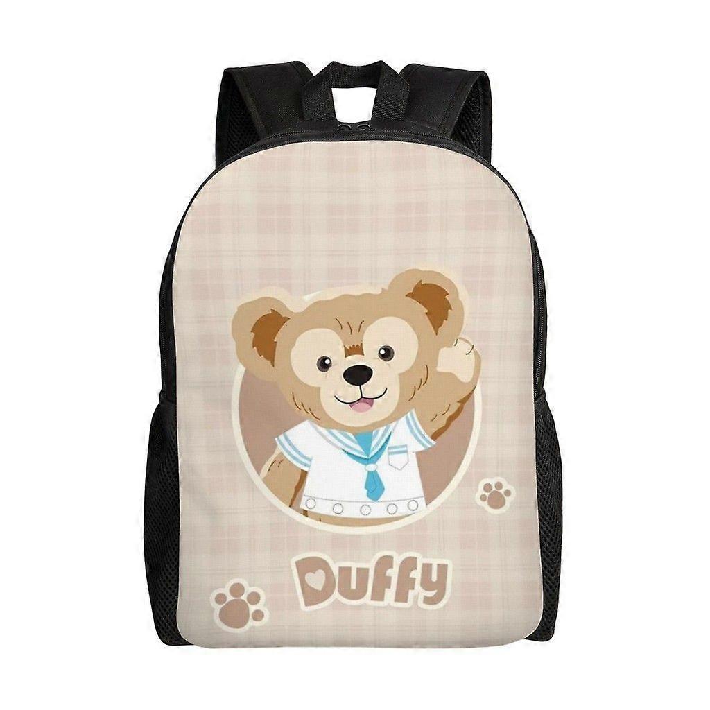 Duffy Versatile Backpack Washable casual style School Student Backpack Trendy Oxford Cloth Computer Bag Unisex-hk3478