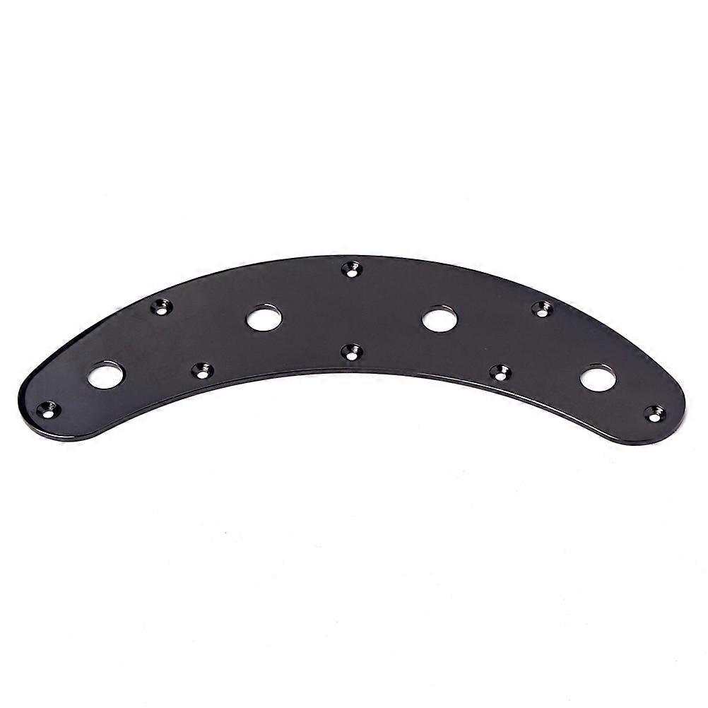 Control Plate for Bass Guitars, Ergonomic Curve, Built to Withstand Heavy Usage
