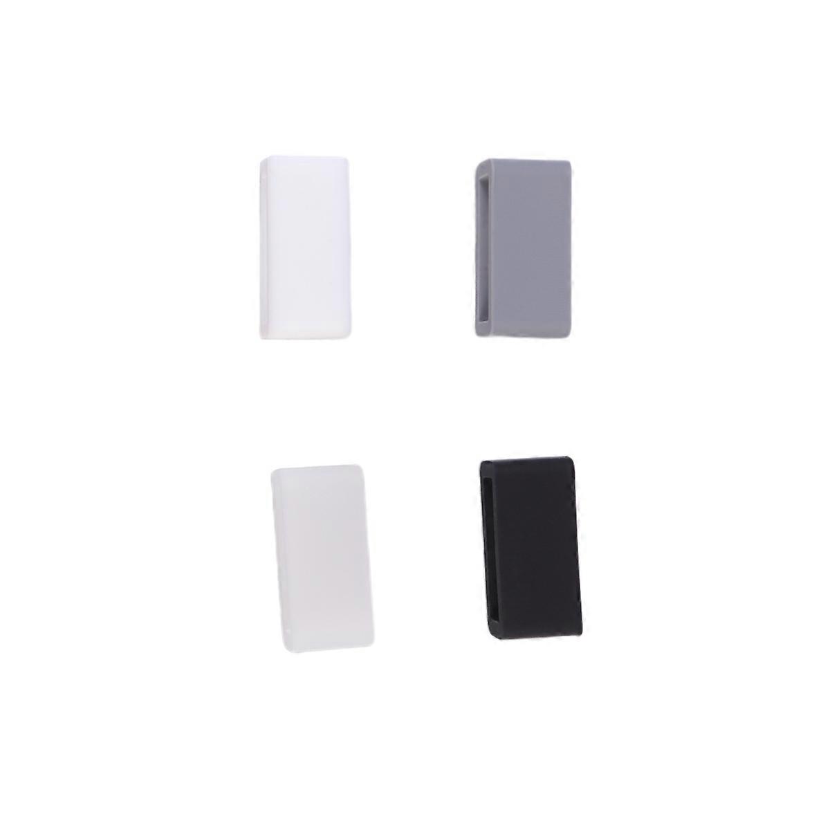 Waterproof Watch Rubber Band Watch Strap Ring Watch Maintenance 14MM Grey 4Pcs