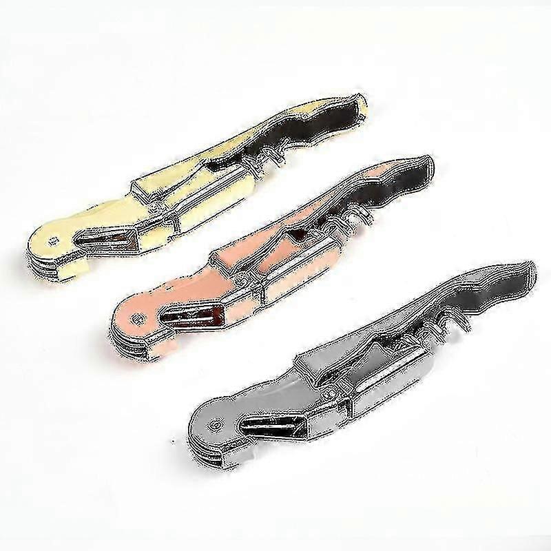 Corkscrews , Servers And Bartender Bottle Opener 3 In 1 Stainless Stee