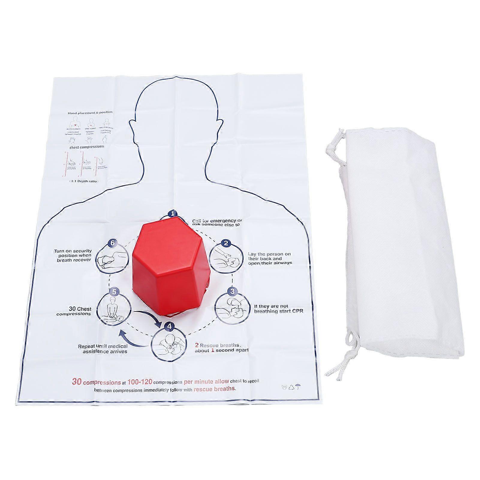 2025 Latest Model Cardiopulmonary Resuscitation Compression Training Tool Hand...
