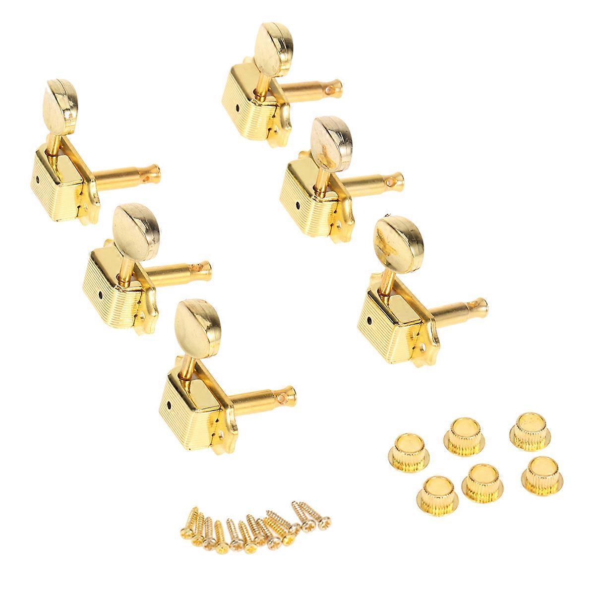 Guitar Tuning Pegs Machine For String Replacement 3.9 x 2.8 x 3.8 Cm Replace Old Tuning Pegs 1 Set