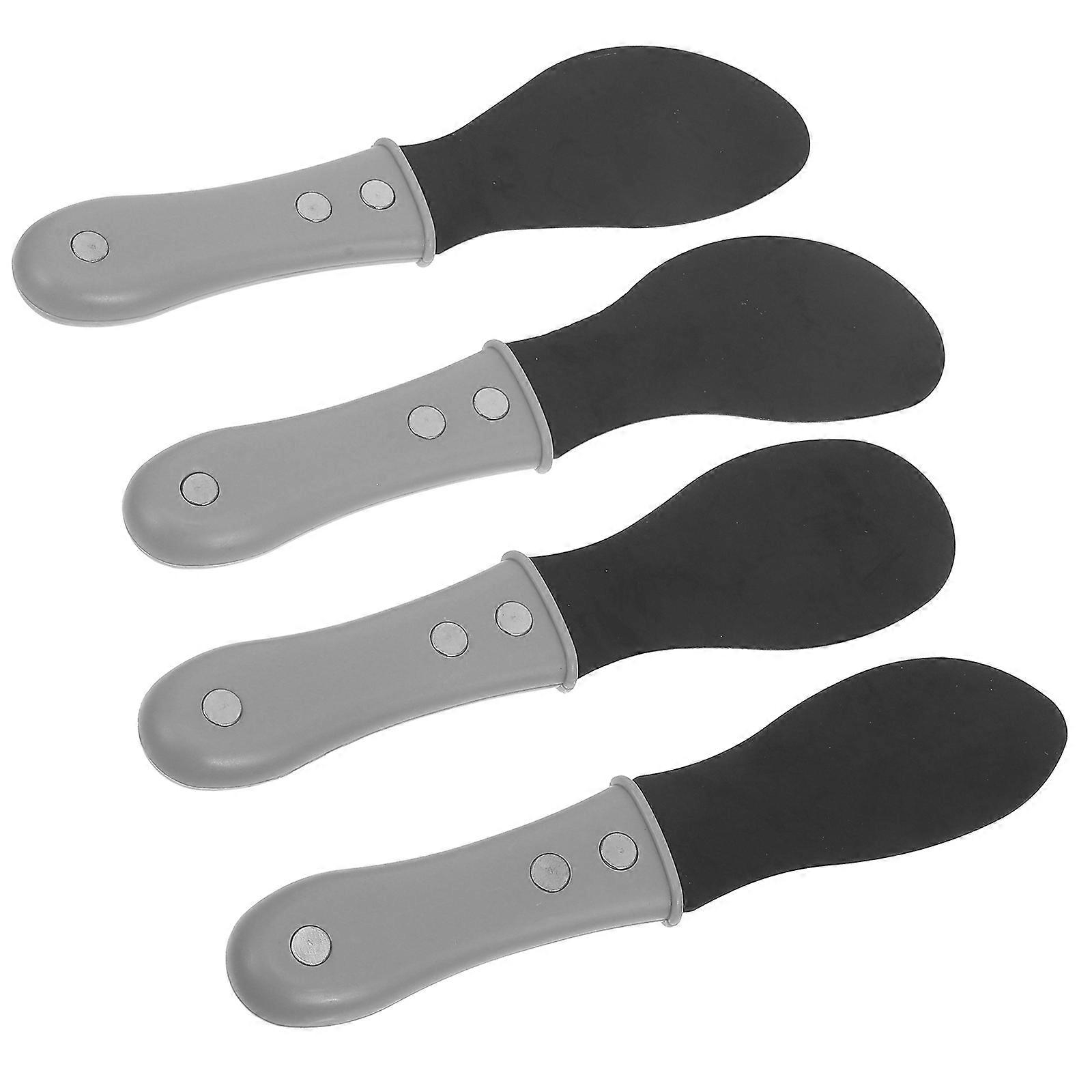 Caulk Tool Kit Caulking Spatula Set Professional Grade Caulk Applicator For Construction Sites Plastic Surface Smoothing 4Pcs