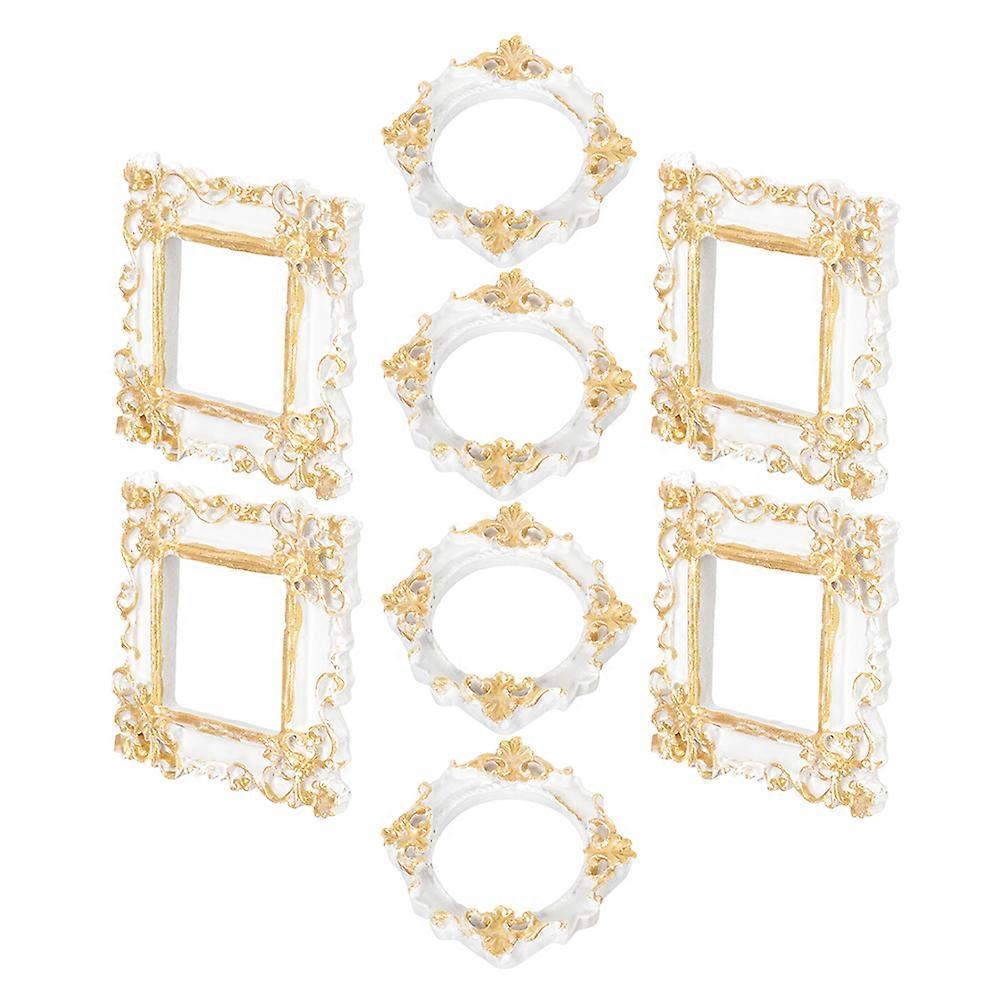 Unique Picture Frames Diy Miniature Frames For Travel Artists 8Pcs