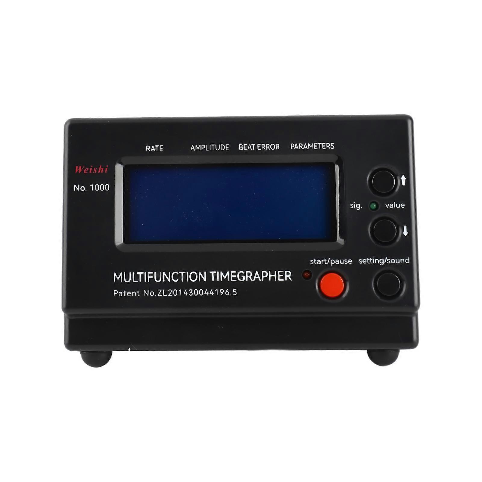 PC Housing Multifunctional Professional Timing Timegrapher Mechanical Watch Tester for Repairers and Hobbyists Watch Tools