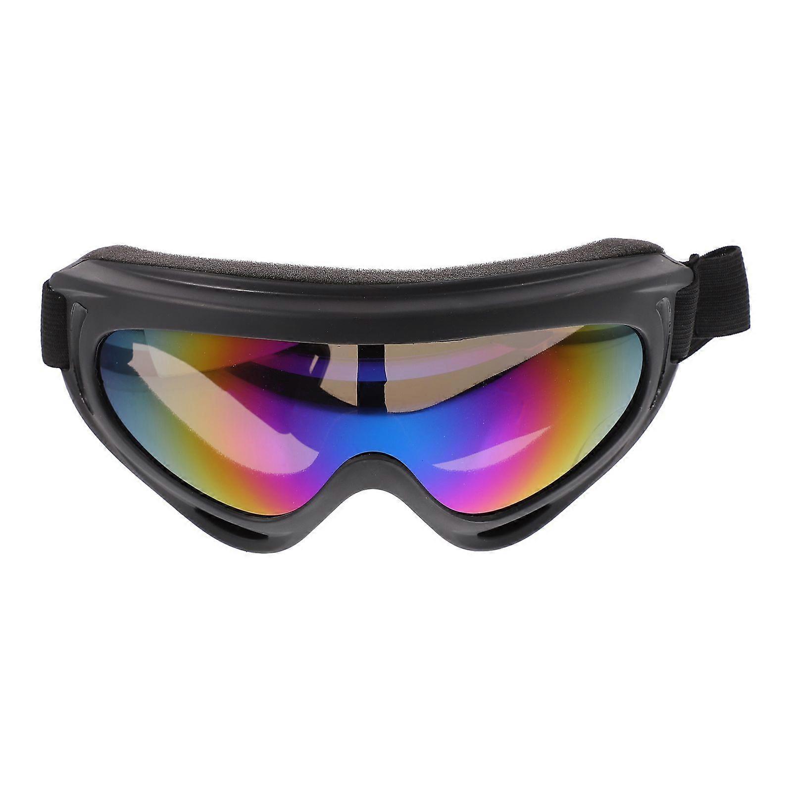 Windproof Lightweight Riding Eyeglasses with Ventilation Unbreakable Material, ANSI Safety Standard for Cycling, Skiing, Mountaineering