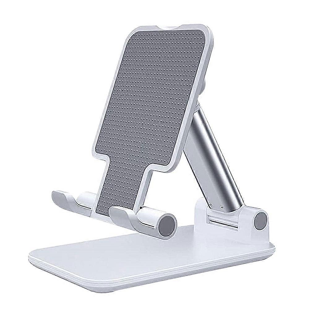 Foldable Phone Bracket Creative Phone Holder Stand Desktop Accessory White 1Pack