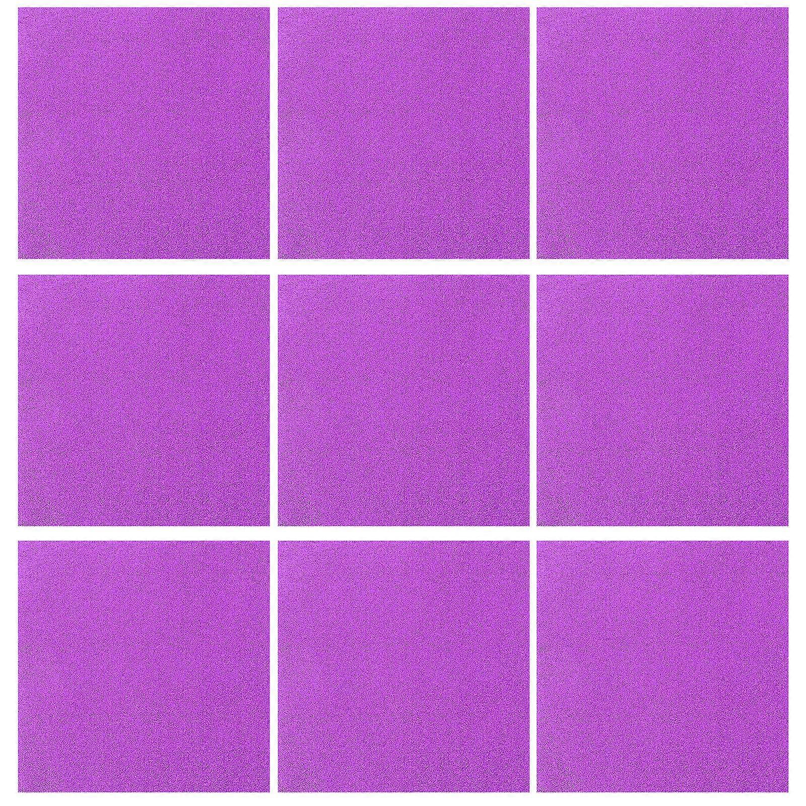 Chocolate Wrapping Paper Candy Packing Materials Purple Square Elegant Design for Party 200Pcs