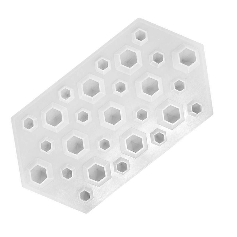 Ice Mold Silicone Cube Tray Multi Grid Kitchen Use For Home Transparent 9.1x4.7x1.2in 1PC