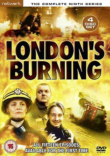 Londons Burning The Complete Series 9 DVD (2008) Glen Murphy cert 15 4 discs - Region 2