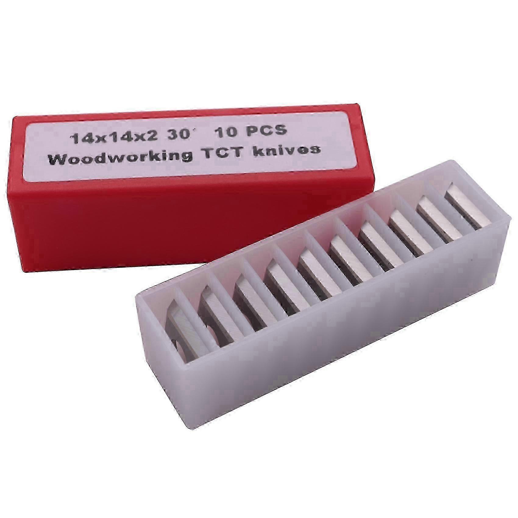10Pcs Wood Turning Carbide Insert Blades Milling 30 Degree Lathe Chisel Replacement Blade 14X14X2mm 2025