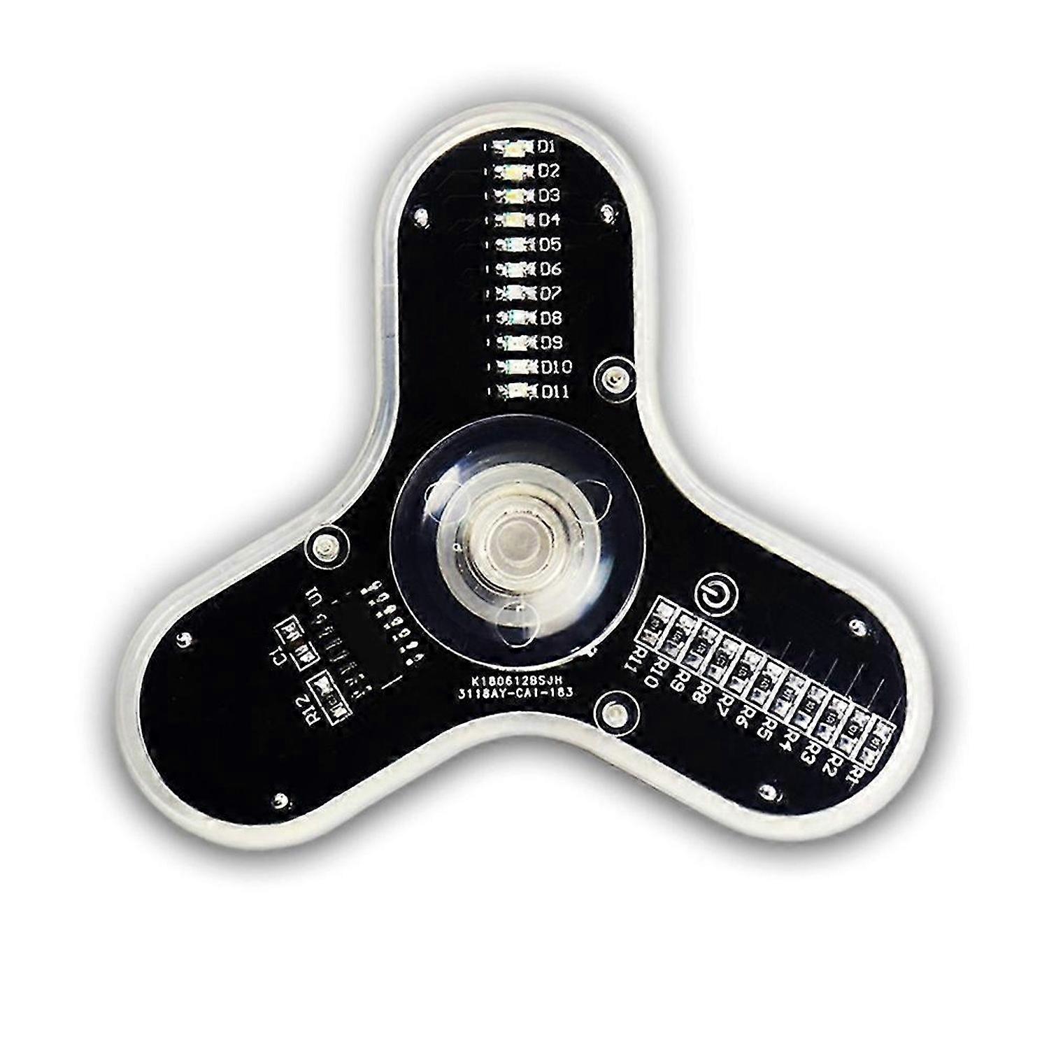 Electronic DIY Kit LED Fingertip Gyro Manufacture DIY Soldering Kit Colorful Diode Electronic Traini