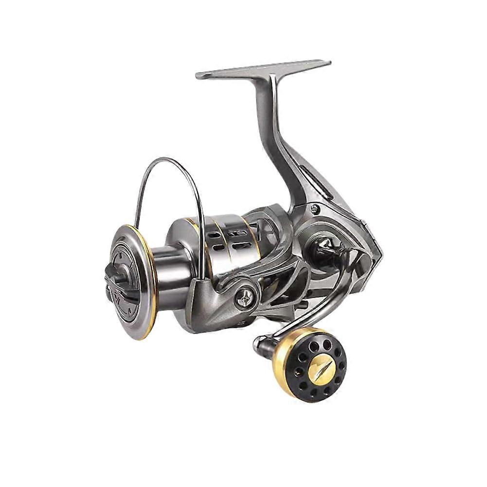 Fishing Reel with Interchangeable Left/Right Handles, Seamless Speed Spinning Reel for Saltwater and Freshwater