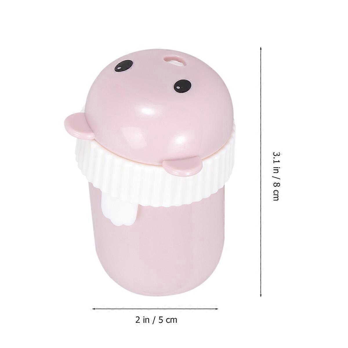 Toothpick Dispenser For Home Bear Shape Plastic Pink 5x5x8cm For Car 1Set