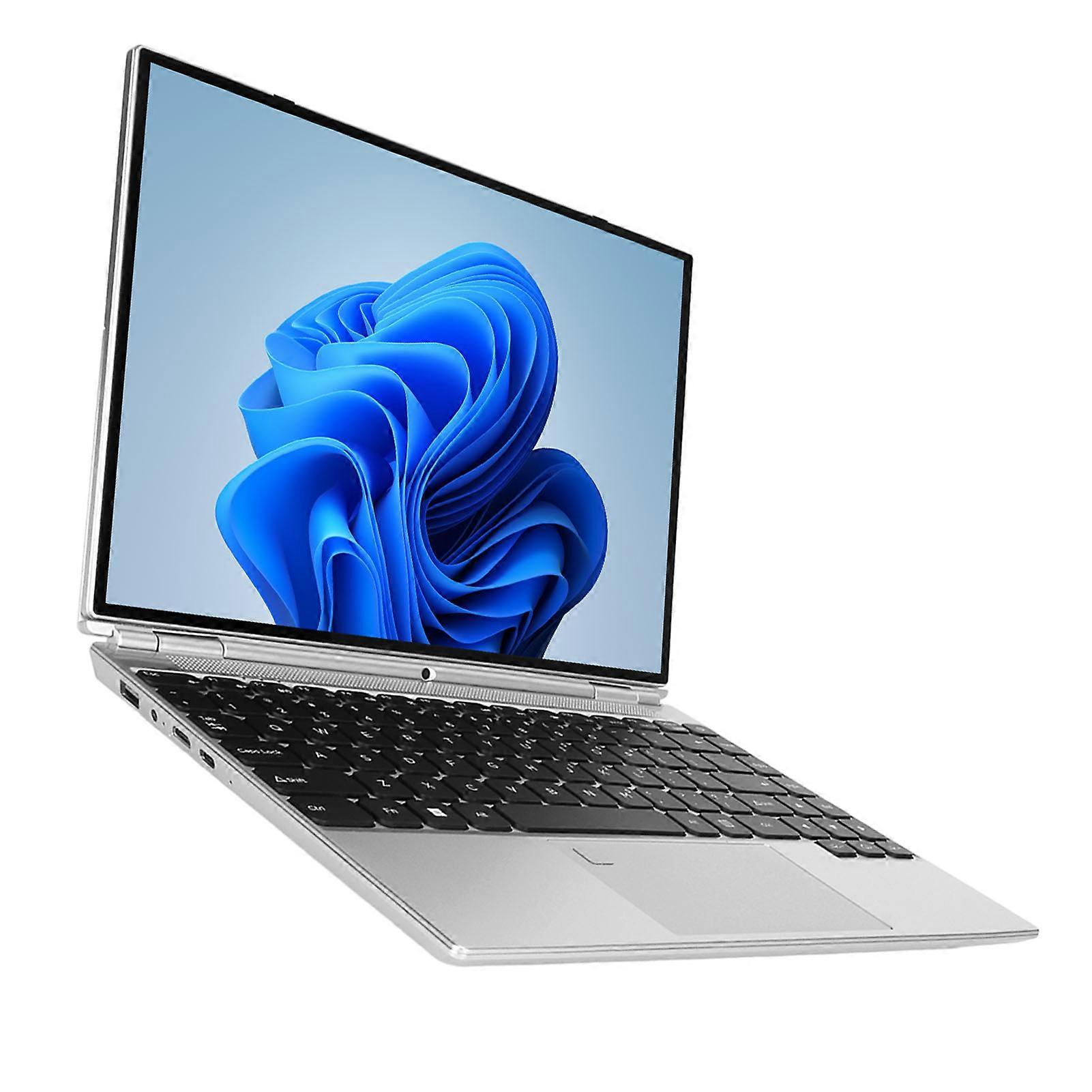 14 Inch Laptop Touch Display 16GB RAM Fingerprint Reader Quad Core RGB Backlit Tablet Laptop for Travel