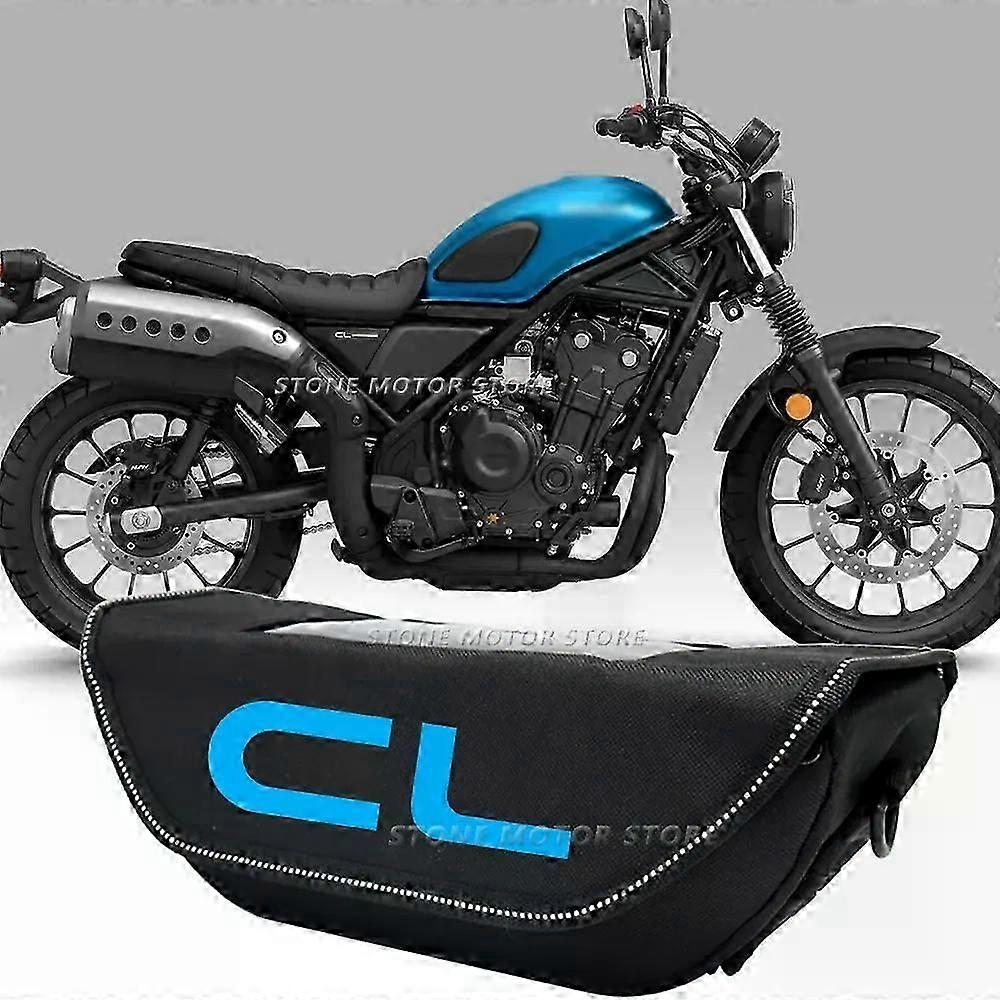 Fit For Honda CL500 CL 500 2022 2023 Motorcycle Handlebar bag waterproof handlebar travel navigation bag-CL Blue