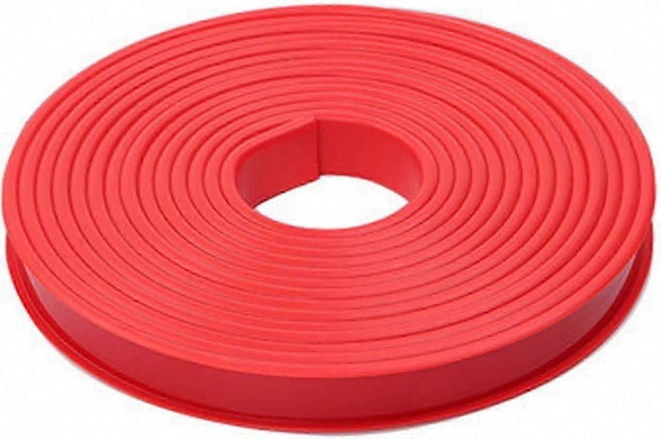 U-Shape Furniture Edge Banding 5m x 18mm Self-Adhesive TPE Wood Edging Tape Flexible Edge Protector for Tables Shelves Desks