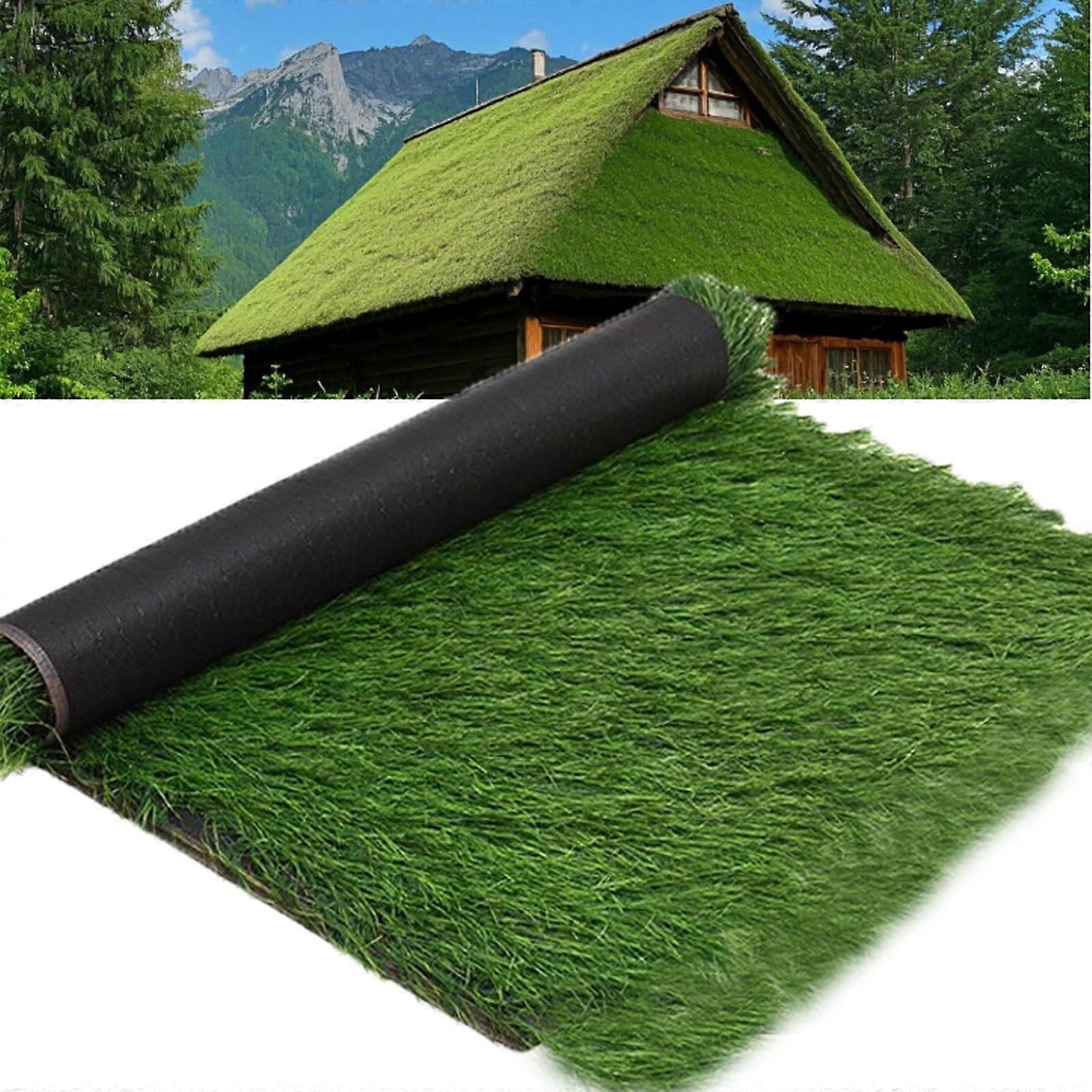 Synthetic Thatch Roof for Pergolas, Huts, Pools, Gardens, Waterproof (1*1m)
