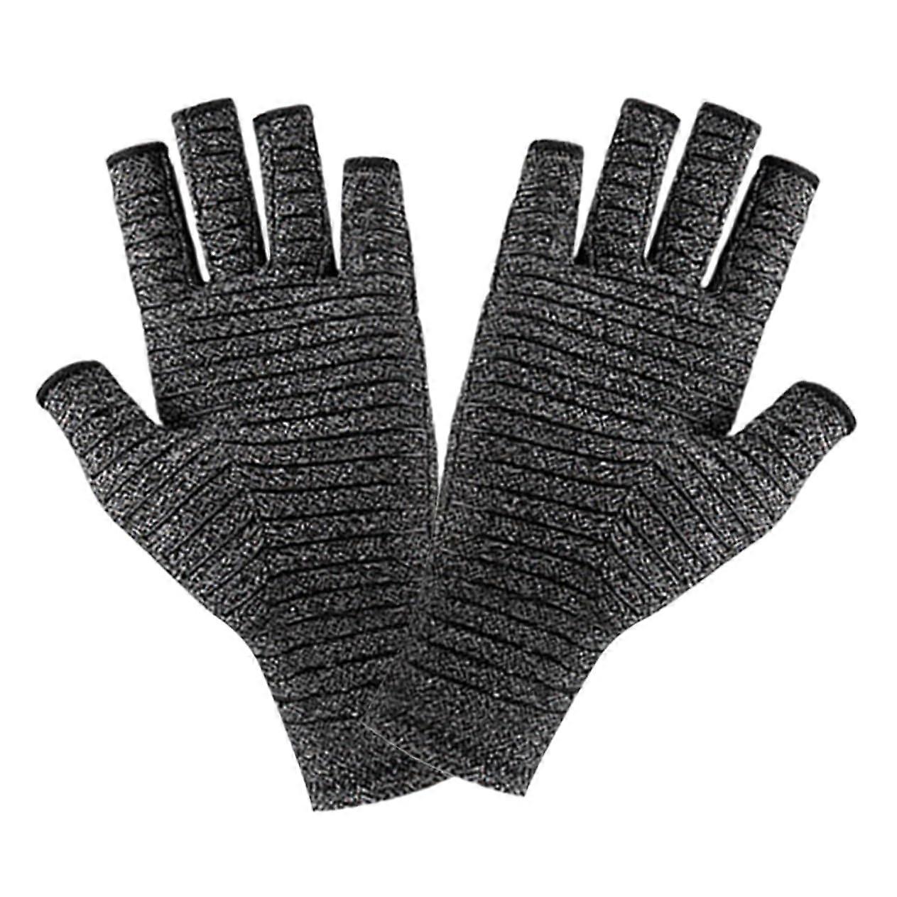 Half Finger Gloves for Women, Fingerless Weightlifting Gym Training Gloves, Breathable Exercise Gloves, Adjustable Fit