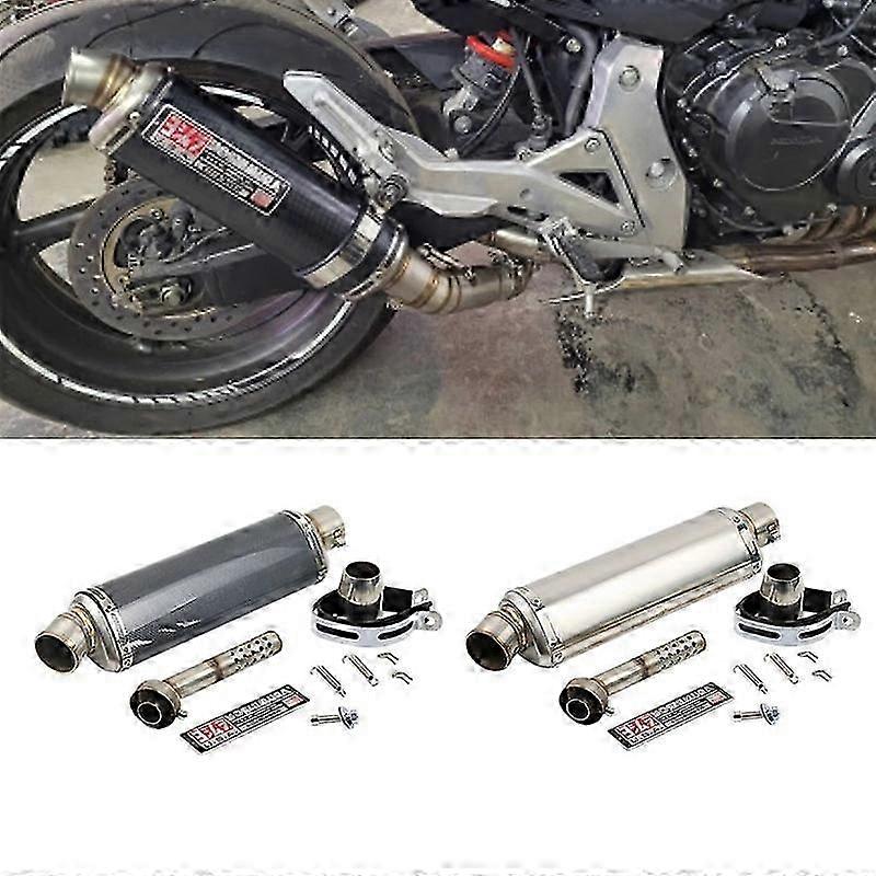 Exhaust Pipe for Certain Brands, Stainless Steel Muffler for Honda Z900 R1 R3 R6 CBR300 Z1000 NVX PCX125