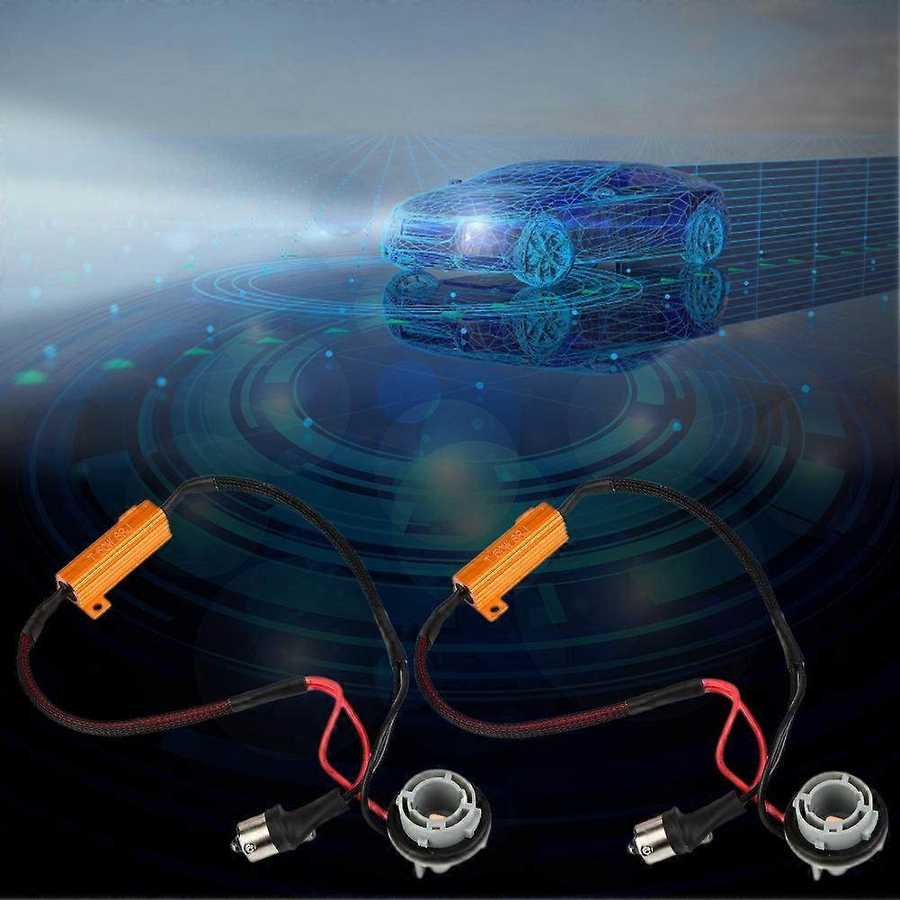 2pcs H11 9006 Headlight Fog Light Conversion Adapter Connector Cable Sockets