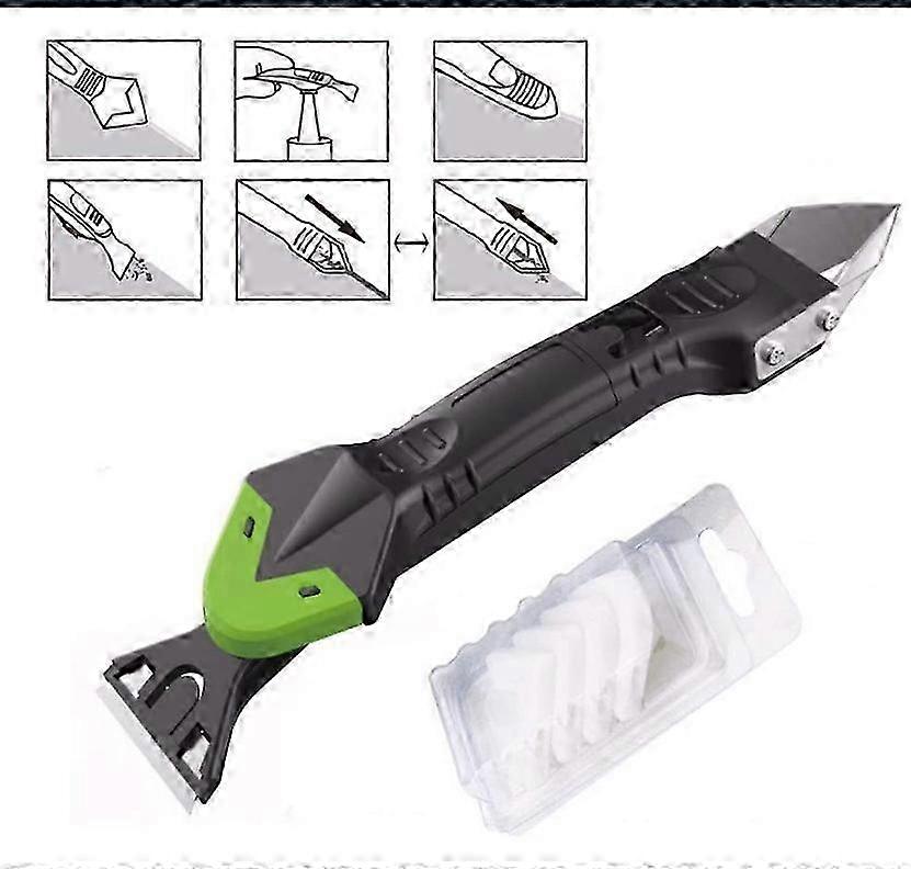 White residue scraper seal repair tool glue pot grass glue durable silicone chew kitchen bathroom repair tool
