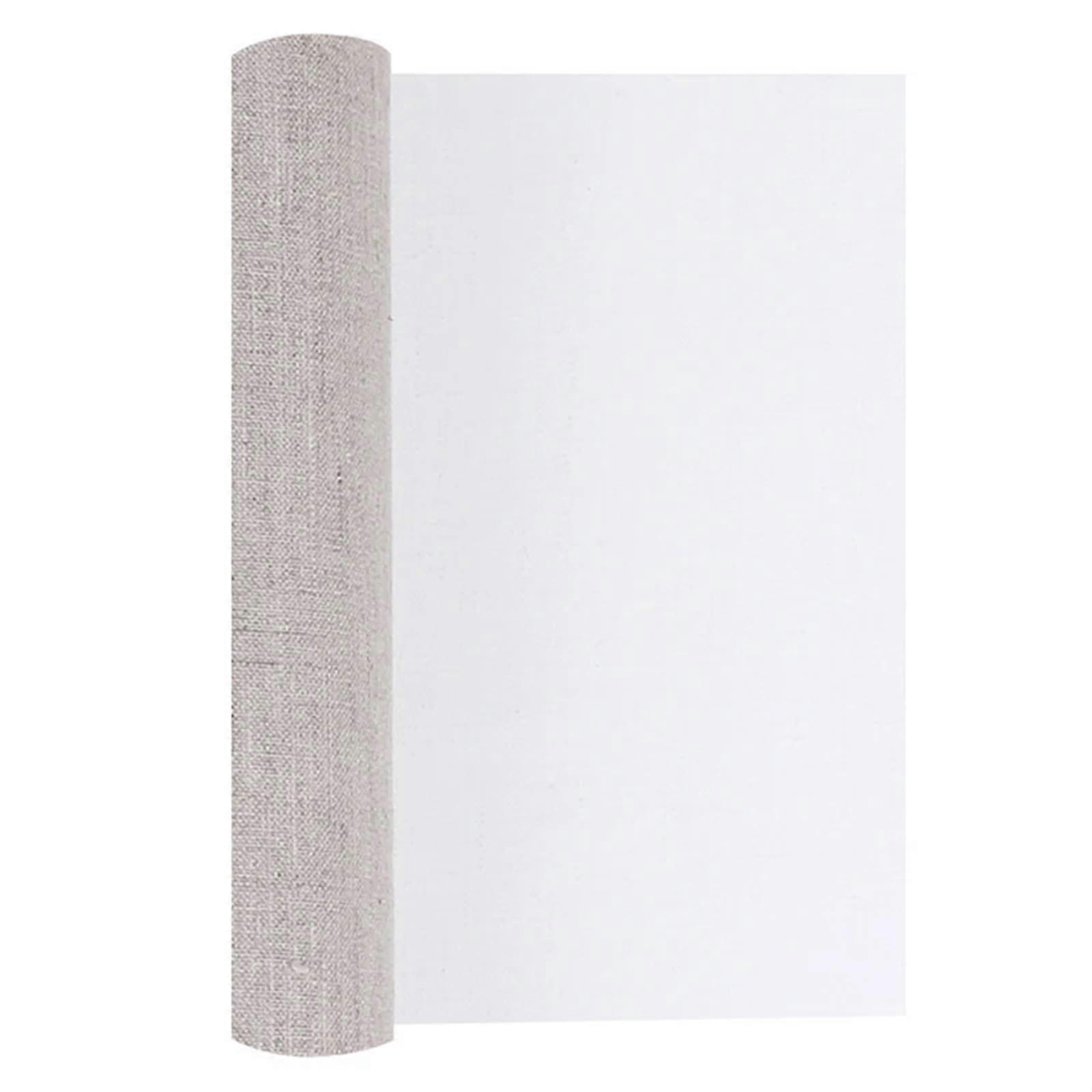 Professional Blank Canvas Roll 3/5M for Painting Acrylic Oil Paint Layer Empty Linen for Artists Art Supplies (5MX88CM)