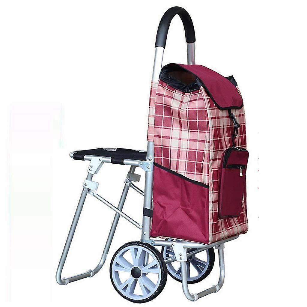 Foldable Cart with Stair Climbing Cart