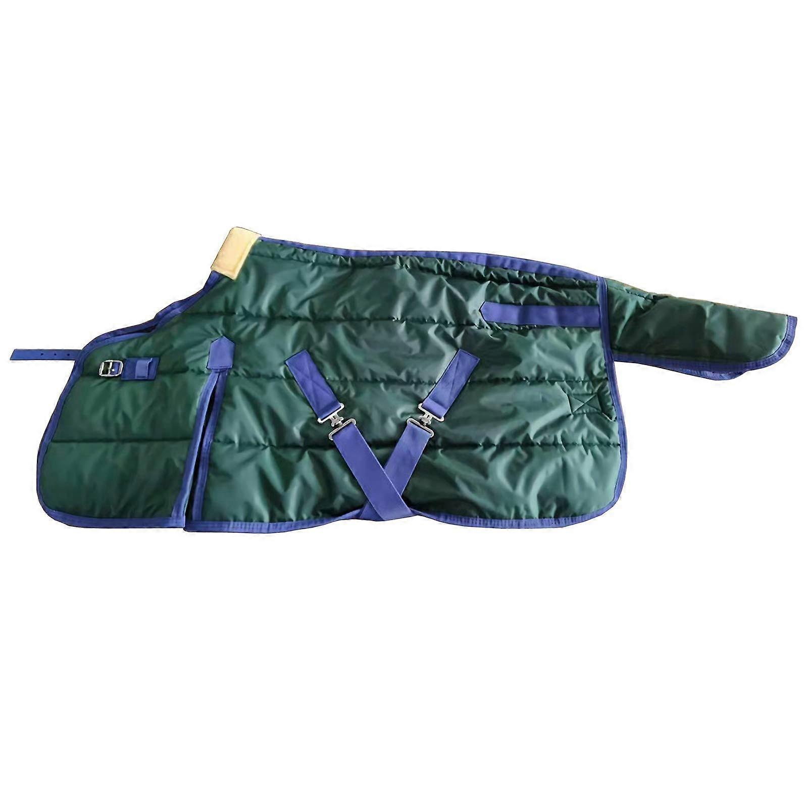 Pony Blanket 420D Waterproof Windproof Green Ripstop Shell 115 cm Warm Insulation