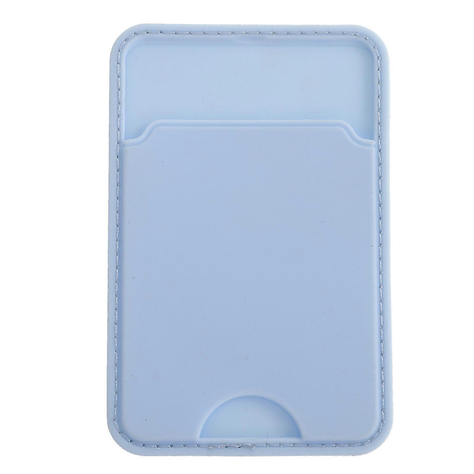 Adhesive Cell Phone Wallet Durable Artificial Back Pouch for Cards, ID, and Essentials, Lightweight, Strong Hold, No Residue