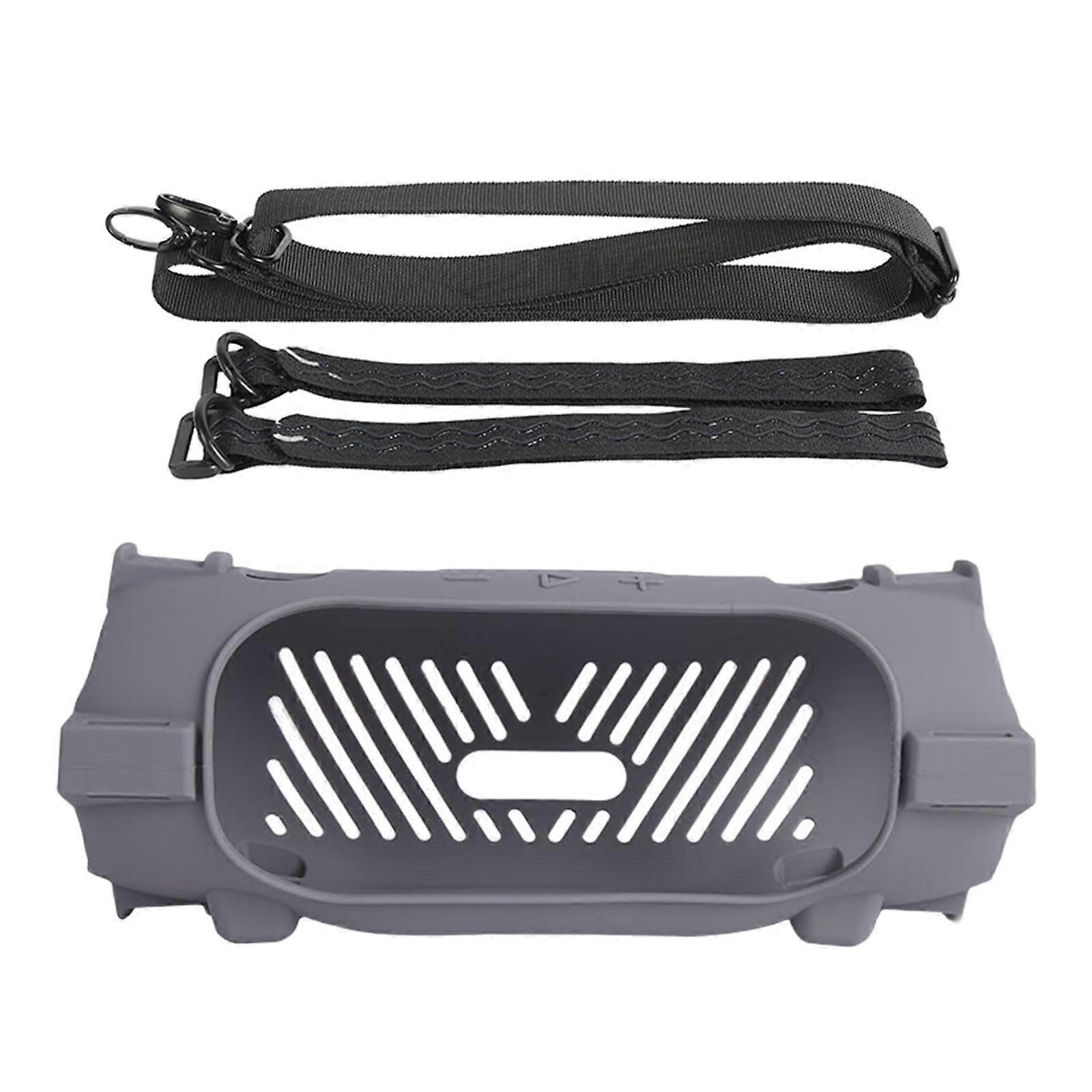 Portable speaker silicone cover for speakers, easy to clean and install, ensures stability and durability.