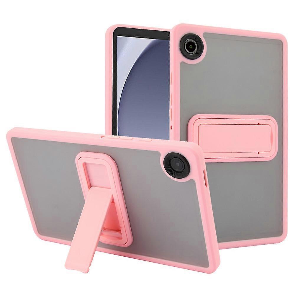 Compatible For Samsung Galaxy Tab A9 Case with Kickstand TPU + PC Skin-Touch Tablet Cover