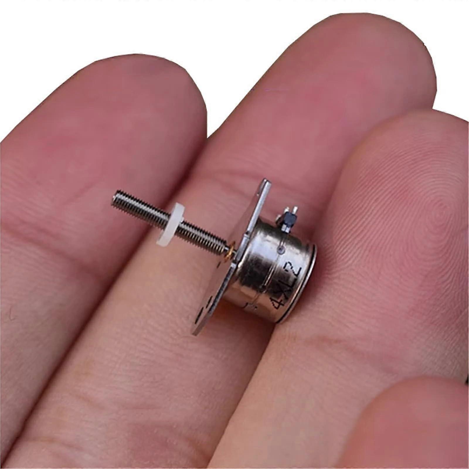 8mm Stepper Motor 2-Phase 4-Wire Linear Slider Screw Shaft Moving Block 10mm Hub 1 Piece