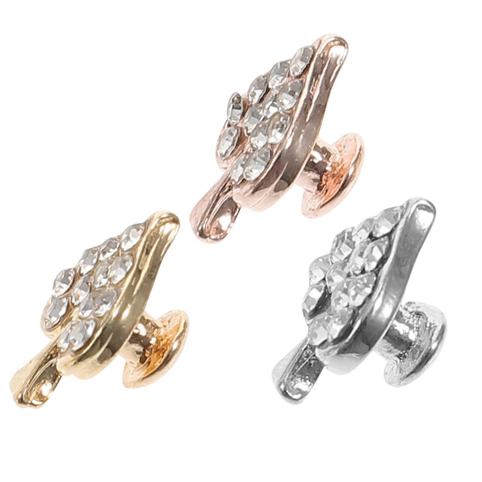 Watch Strap Accessories Delicate Watchband Nails Everyday Use 3Pcs