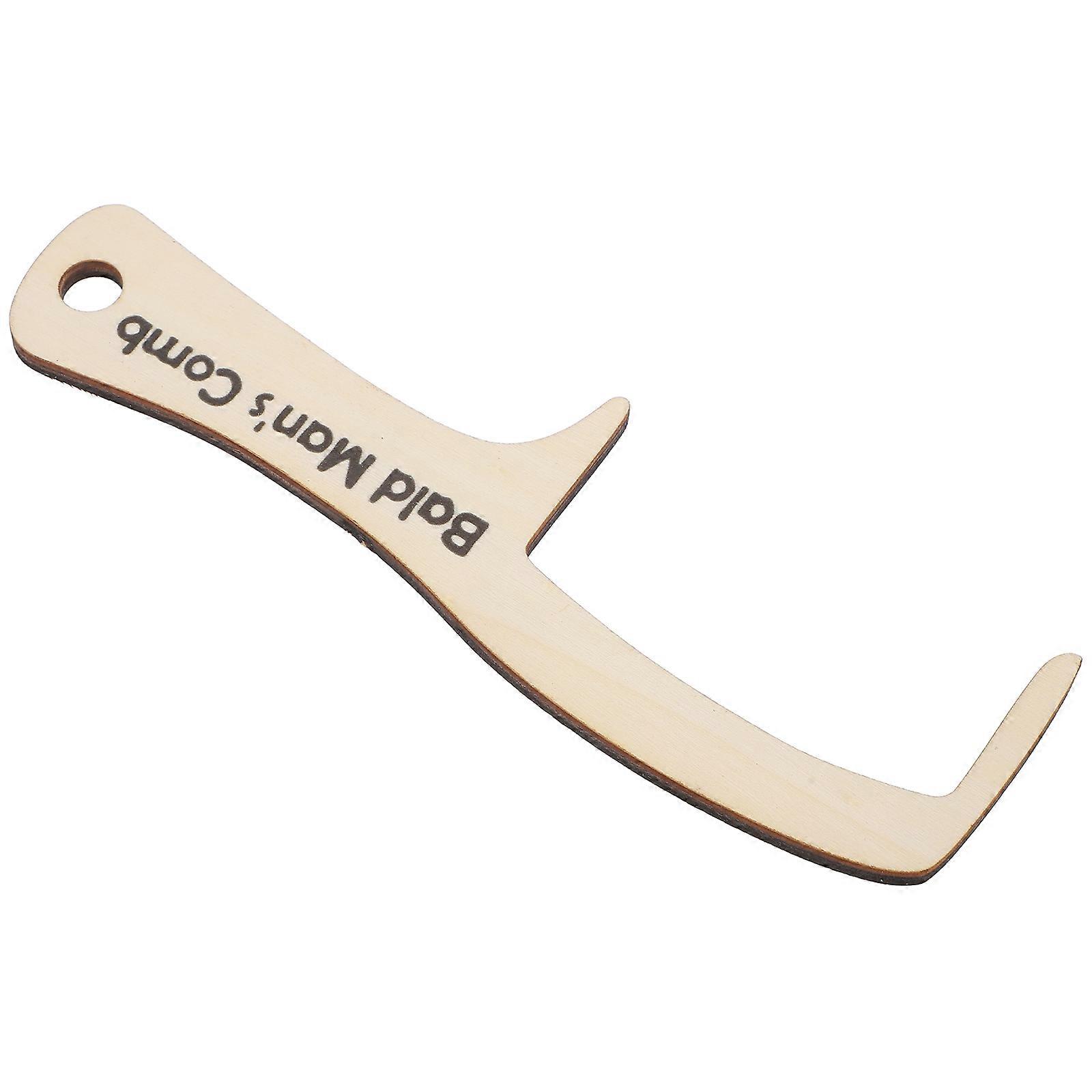 Wooden Wide Tooth Comb for Gentle Scalp Care, Styling, and Massaging – Ideal for Clown Costumes and Comedy Acts