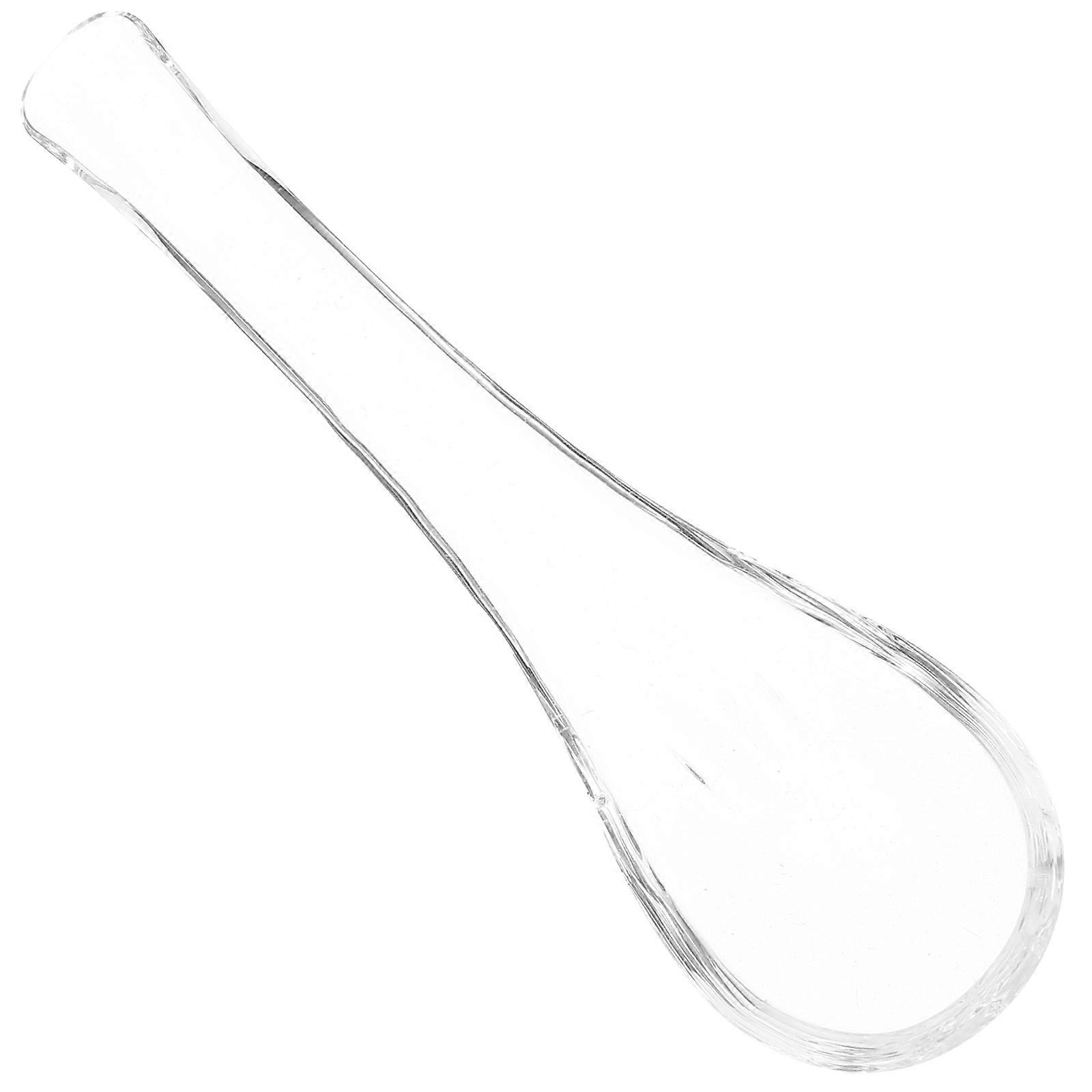 Tiny Spoons For Tasting Glass Spoon Coffee Shop 1Set