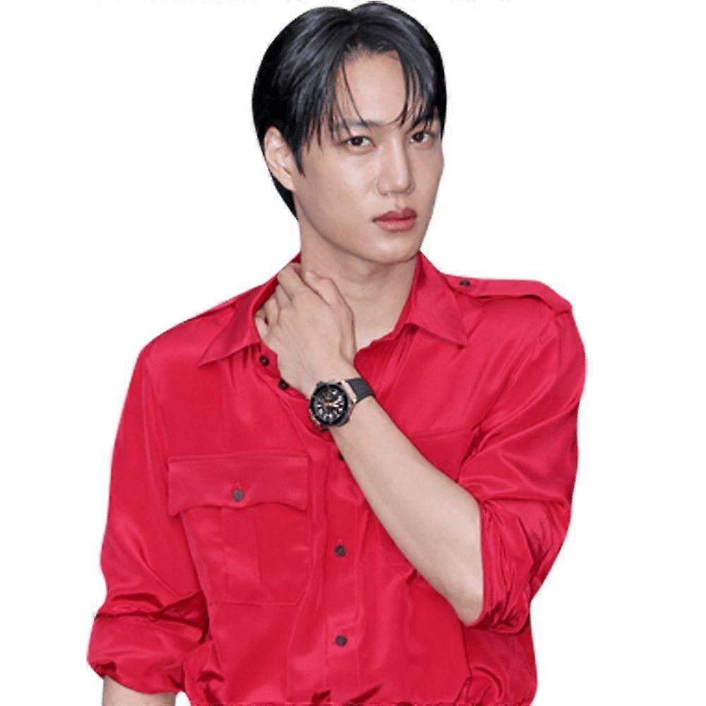 Kai (Röd Skjorta) Halvkropp Buddy Cutout